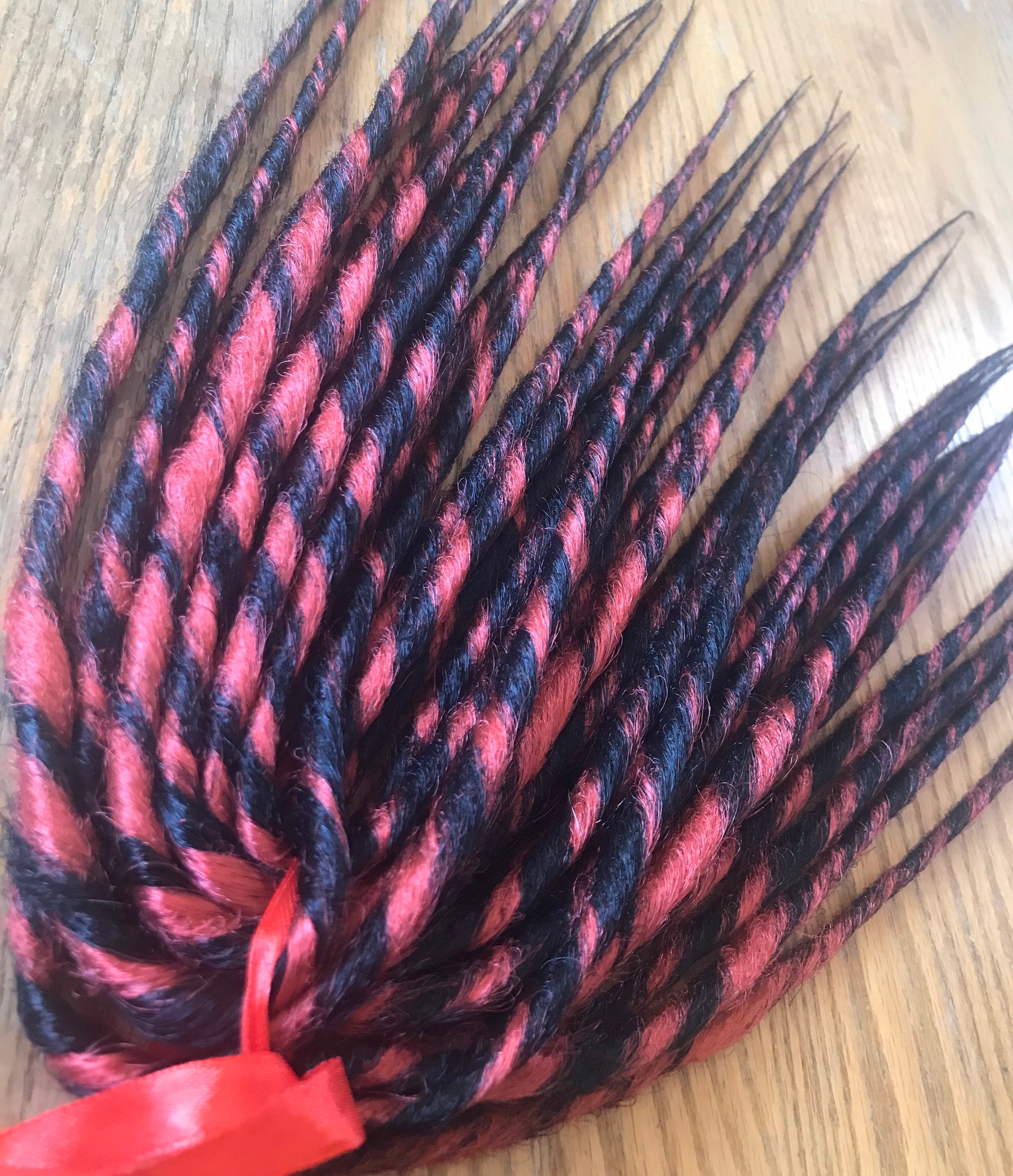 used double ended dread extensions red used double ended dread extensions red