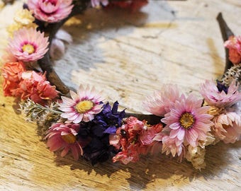 Flower Headband - Dried Flowers