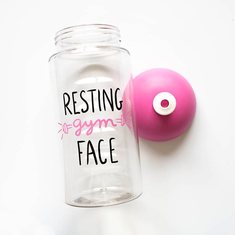 Funny Water Bottle Gym Bottle Cup Stocking Stuffer Gift Etsy