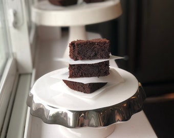 Gluten Free Brownies | Half Dozen Healthy GF Fudge Brownies | Food Gift for Gluten Free and Dairy Free Family and Friends