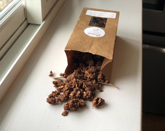 Chocolate Peanut Butter Granola | Homemade Vegan Granola | Gourmet Breakfast & Snack Gift