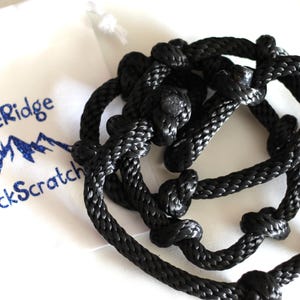 Knotted Rope Back Scratcher - Neck Massager - Self Massage Tool for Stress Relief - Unique Gift for Him - Father’s Day or Graduation Gift