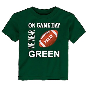 On Gameday Football Baby/Toddler/Youth TShirt for Philadelphia Football Fans