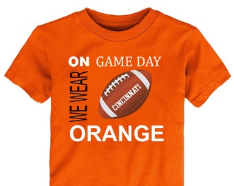 Future Tailgater On Gameday Football Baby/Toddler/Youth T-Shirt for Cincinnati Football Fans