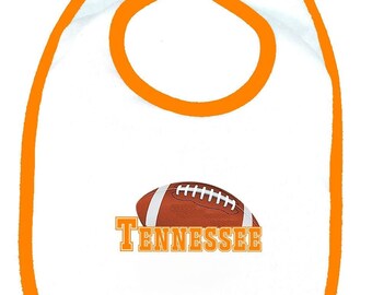 Future Tailgater Cotton Baby Bib for Tennessee Football Fans