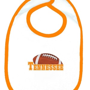 Future Tailgater Cotton Baby Bib for Tennessee Football Fans