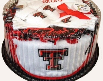 Future Tailgater Texas Tech Red Raiders Baby Onesie and Cap Set