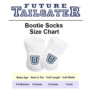 Future Tailgater Penn State Nittany Lions Collegiate Licensed Baby Bootie Socks 0-9 Months image 2