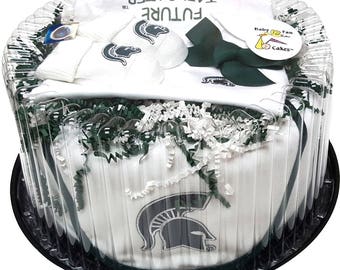 Michigan State Spartans Baby Clothing Gift Set