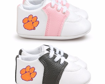 Future Tailgater Clemson Tigers Collegiate Licensed Pre-Walker Baby Shoes
