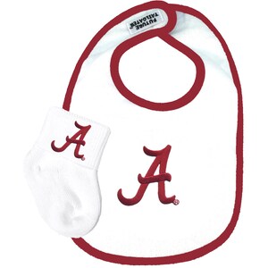 Alabama Crimson Tide Infant Booties Socks New 