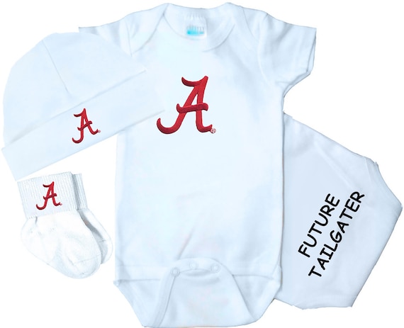 Alabama Crimson Tide Piece Baby Clothing Set