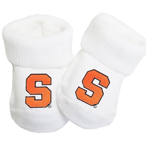 Syracuse Orange Baby Toe Booties