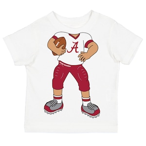 Alabama Crimson Tide Heads Up! Football Baby/Toddler T-Shirt