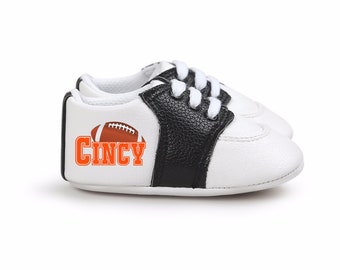 Future Tailgater Pre-Walker Baby Shoes for Cincinnati Football Fans