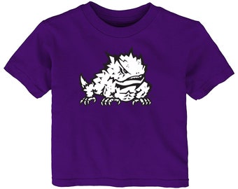 Texas Christian TCU Horned Frogs LOGO Baby/Toddler T-Shirt