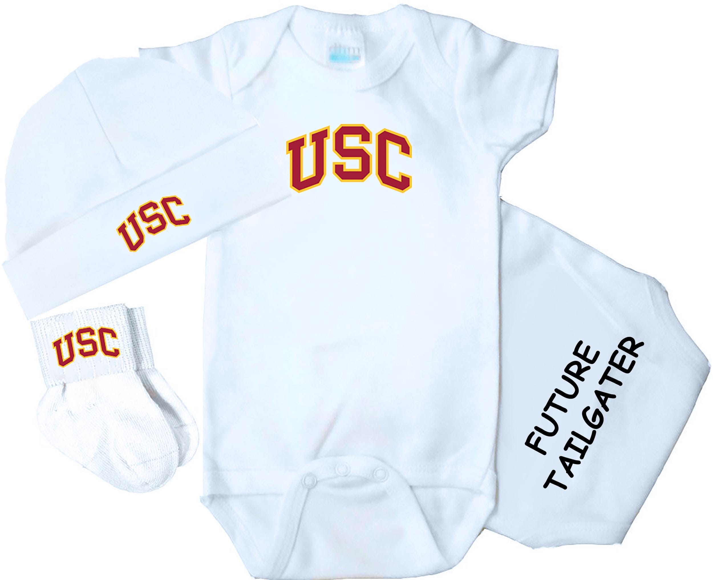 Usc Basketball Jerseys USC Trojans Baby Onesie 100% Cotton