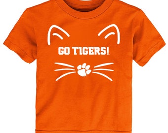 Clemson Tigers Go Tigers! Baby/Toddler T-Shirt