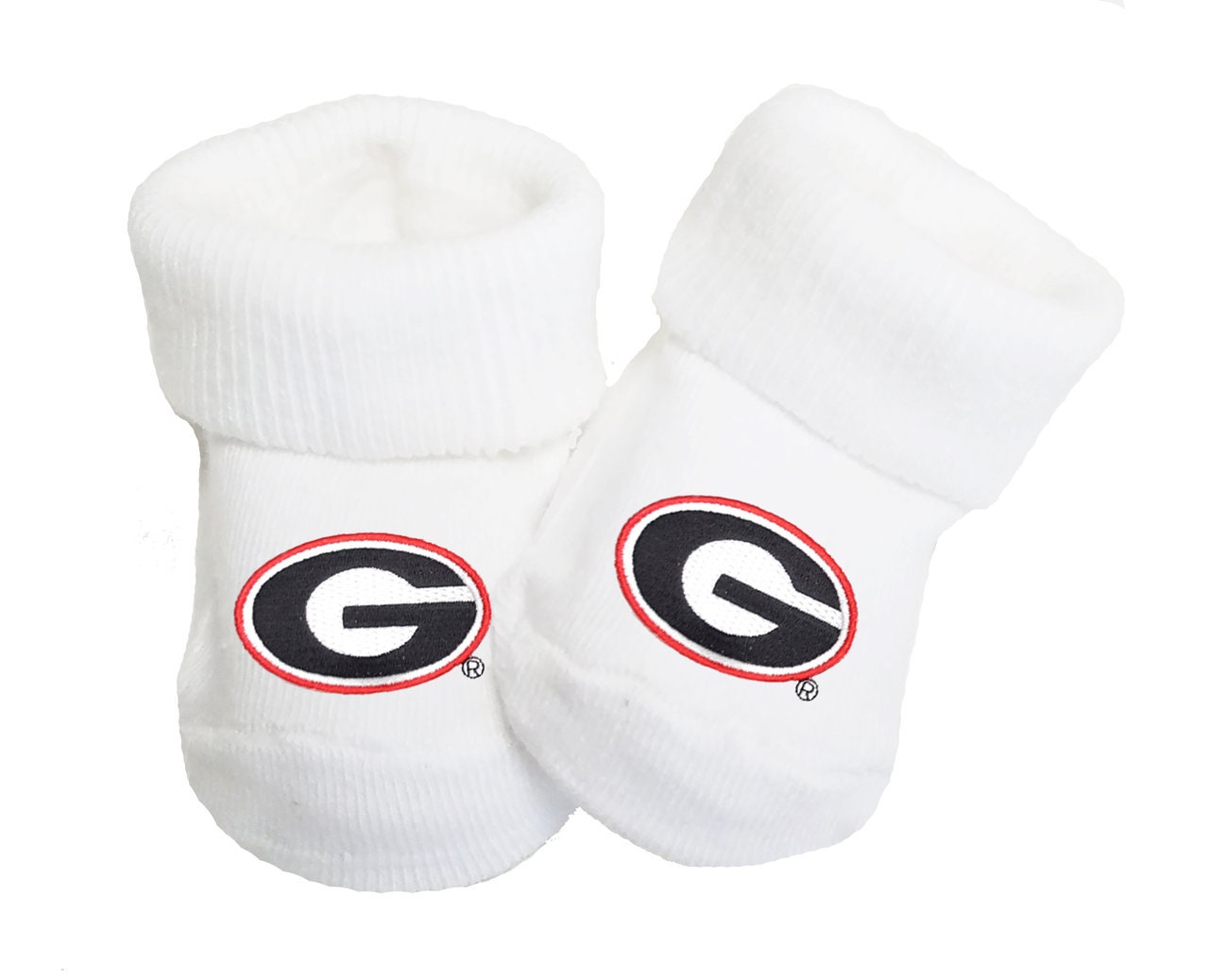 Georgia Bulldogs Baby Socks - Etsy