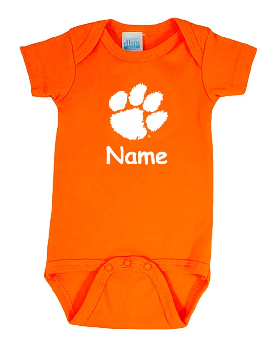 Future Tailgater Clemson Tiger Baby//Toddler Minky Lovey