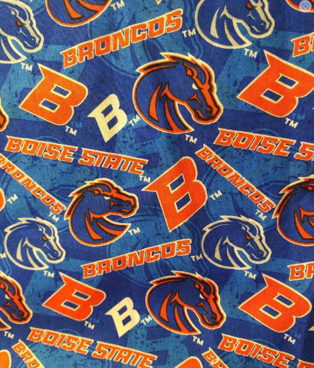 Boise State Broncos Two Tone Gradient Banner Flag - 3' X 5', Polyester, Officially Licensed