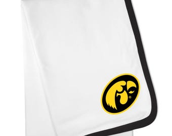 Future Tailgater Iowa Hawkeye Collegiate Licensed Baby Receiving Blanket