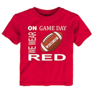 Future Tailgater On Gameday Football Baby/Toddler/Youth T-Shirt for Wisconsin Football Fans