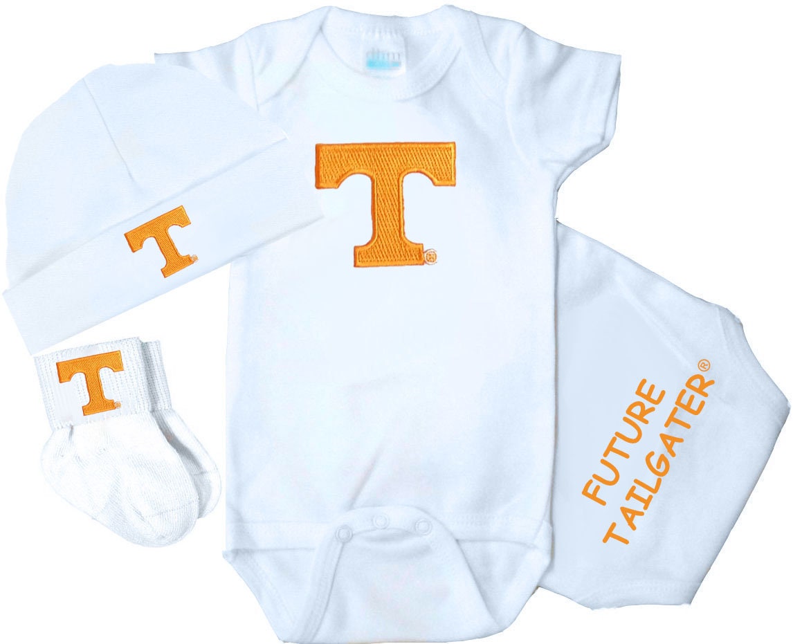 Tennessee Volunteers 3 Piece Baby Clothing Gift Set Etsy