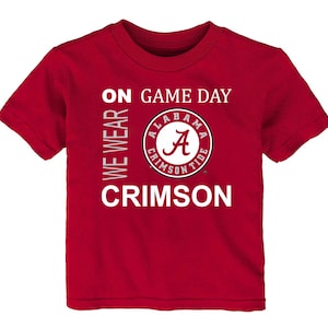 Alabama Crimson Tide On Game Day Baby/Toddler T-Shirt