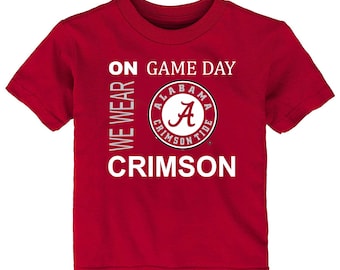 Future Tailgater Alabama Crimson Tide Collegiate Licensed On Game Day Baby/Toddler/Youth T-Shirt