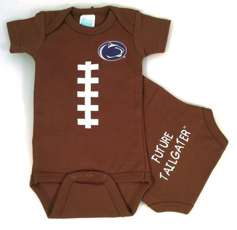 Penn State Nittany Lion Marron Football Future Tailgater Body pour bébé image 1