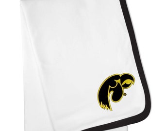 Iowa Hawkeye Baby Receiving Blanket