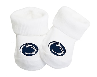 Future Tailgater Penn State Nittany Lions Collegiate Licensed Baby Bootie Socks 0-9 Months