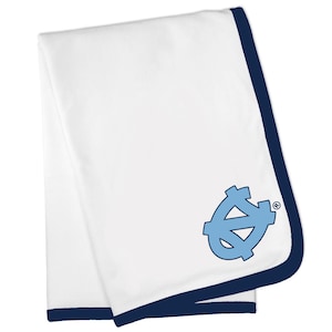 Future Tailgater North Carolina Tar Heels Collegiate Licensed Baby Receiving Blanket image 1