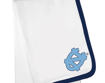 Future Tailgater North Carolina Tar Heels Collegiate Licensed  Baby Receiving Blanket