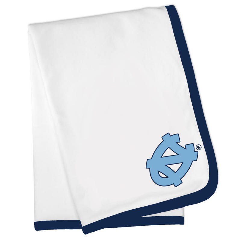Future Tailgater North Carolina Tar Heels Collegiate Licensed Baby Receiving Blanket image 1
