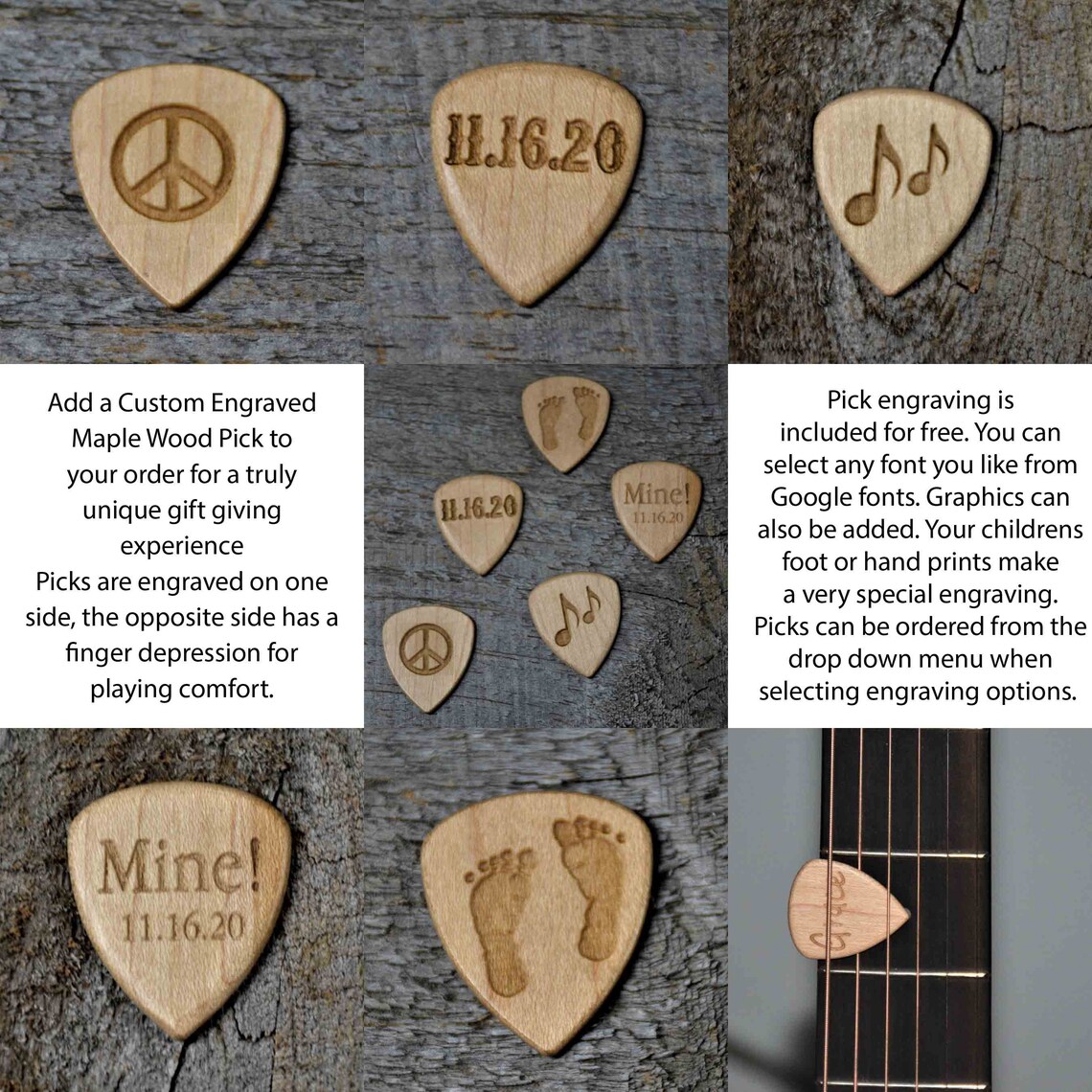 Custom Engraved Leather Guitar Straps Custom Guitar Straps Etsy