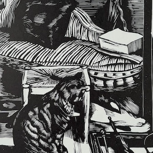 John Nash (1893-1977) Woodcut Print - Common Objects, 1924 - Available Mounted And Matted - 10 x 8 Inches