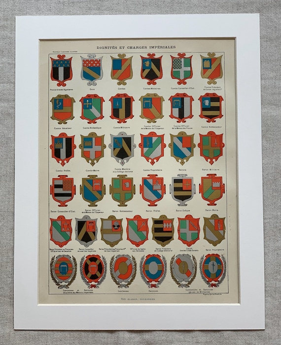 Chromolithographie Originale Française 1890 – Encadrée, Art Nouveau