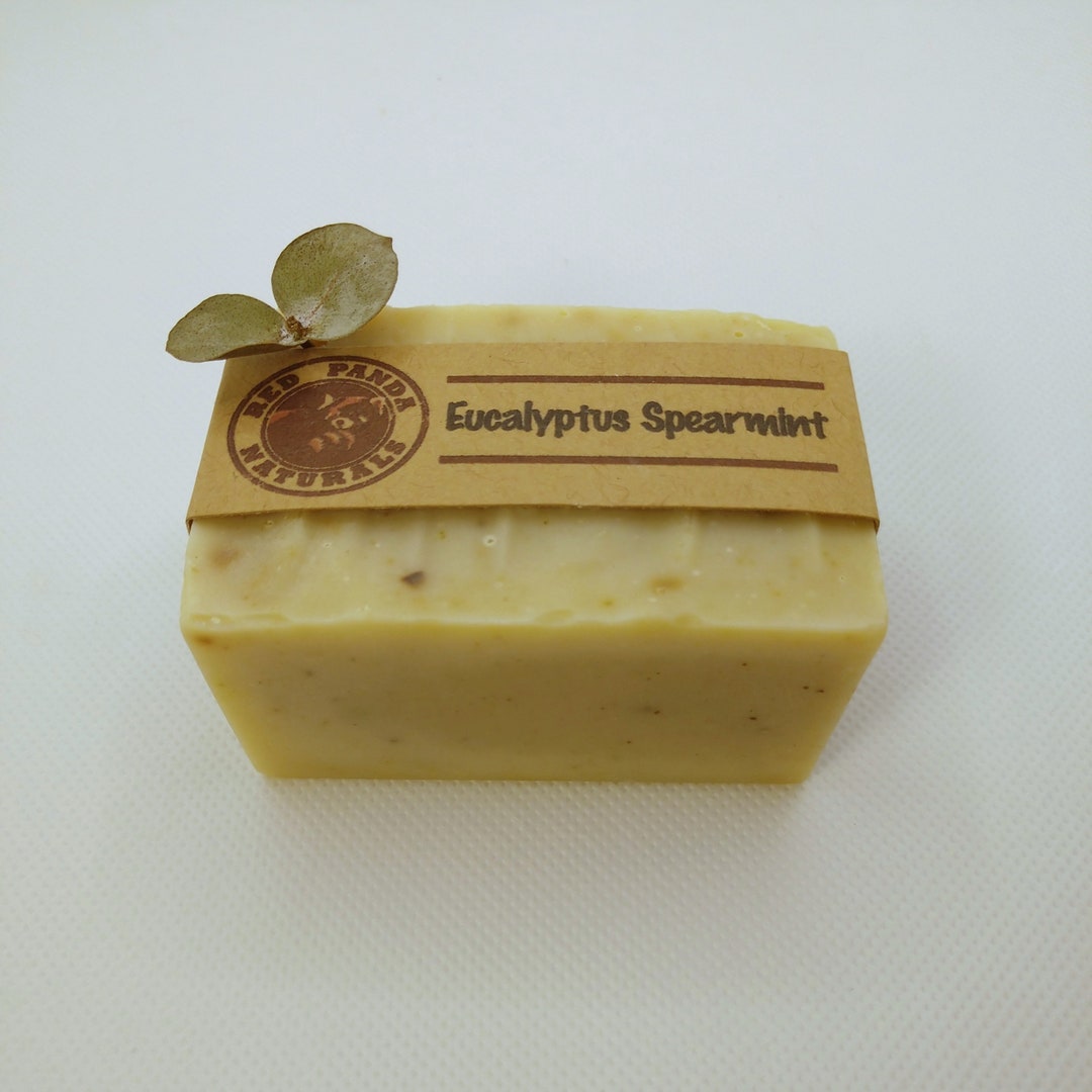 Handmade, All Natural, Vegan Soap - Eucalyptus Spearmint - Etsy