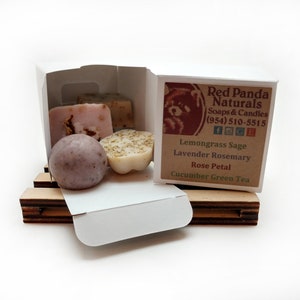 Handmade, All Natural, Vegan Soap - Sample Soap Box