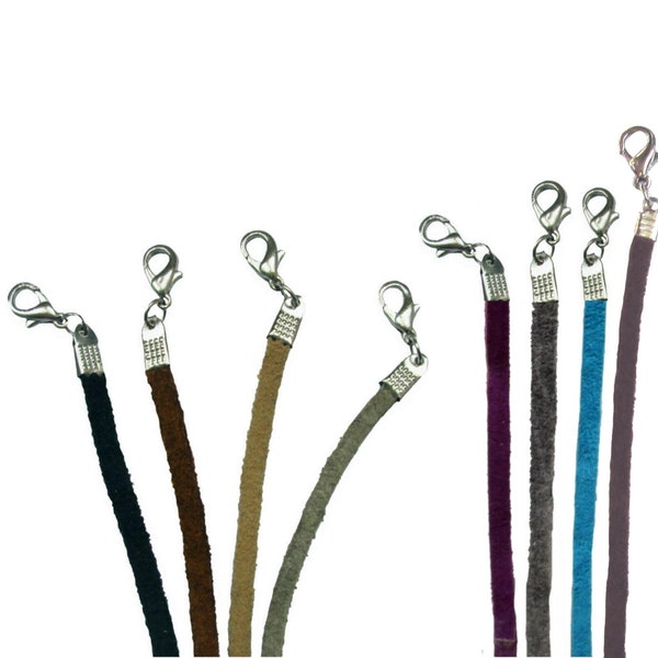 Leather Cord Necklace Etsy