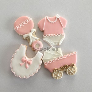 Baby Shower Cookies,It's a Girl cookies, Baby Girl Cookies, Girl baby shower cookies, Baby Shower, /1 Dozen