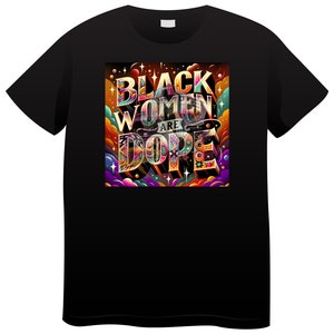 Black Women are DOPE PNG
