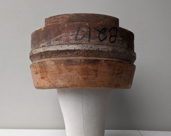 Hat Block - Brim Block - #B217 - Millinery Brim Form