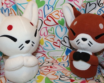Kitsune Palm Plush