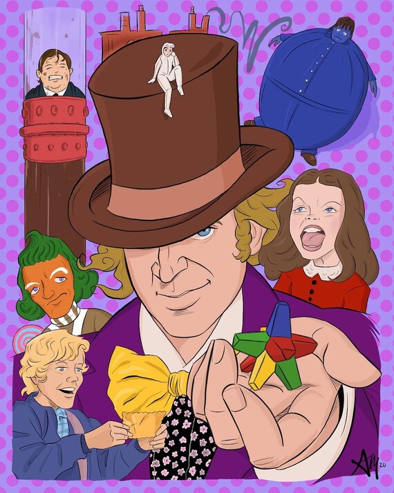 Buy Pure Imagination Willy Wonka the Chocolate Factory Online in India Etsy