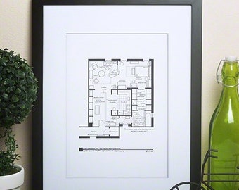 Sex And The City Art Prints Set Of 5 Apartment Tv Floor Etsy