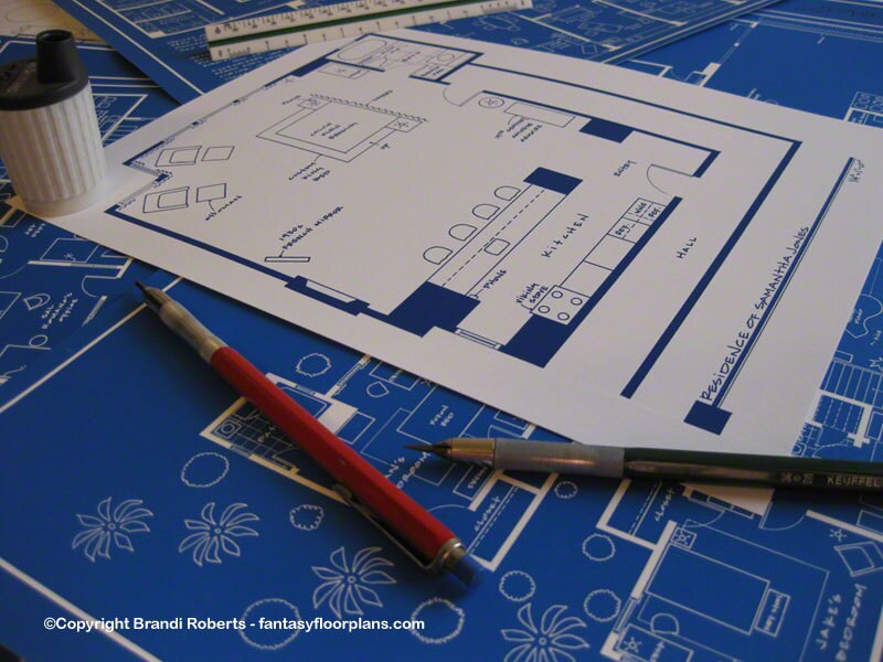 Sex and the City Art Prints Set of 5 Apartment TV Floor Plans Carrie