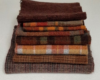Wool Bundle for Rug Hooking (Approximately 1 yard)